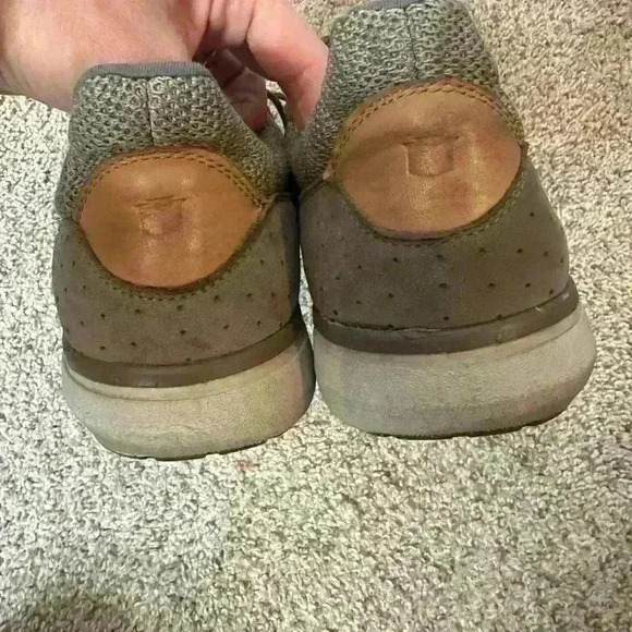 Florsheim N6316 Mens Grey Adventure Safety Toe Casual Work Shoes Size 9.5 - Picture 3 of 7